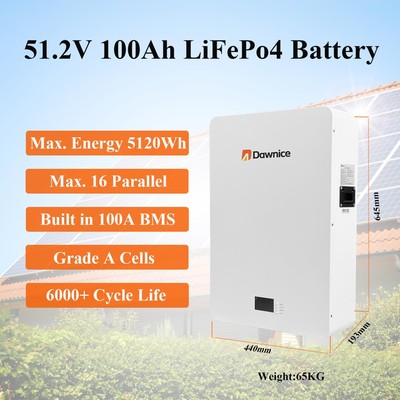 PowerFly HZEB-LCT-10 10.54kWh Wall-Mounted Battery