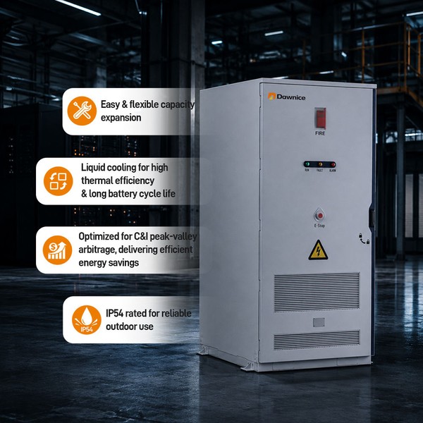 Honey 125kW / 261kWh All-in-One ESS view 7