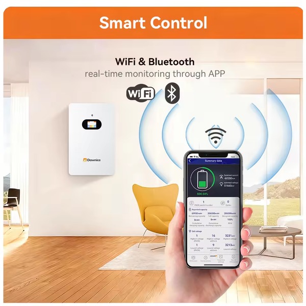 PowerFly HZEB-LCT-10 10.54kWh Wall-Mounted Battery view 6