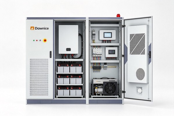 Sunflower 125kW / 261kWh PV Hybrid ESS view 3
