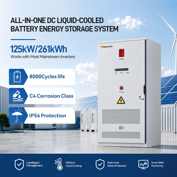Sunflower 125kW / 261kWh PV Hybrid ESS view 6